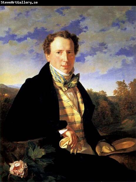 Ferdinand Georg Waldmuller Self-Portrait